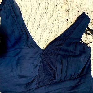 City triangles formal dress dark blue size medium